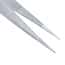 Aven Tools Tweezers, Stainless Steel, Serrated Straight Tips, 4.75" L