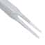 Aven Tools Tweezers, Stainless Steel, Tapered, Flat, Tips, 4-3/4"L
