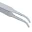 Aven Tools Precision Stainless Steel Tweezers, Curved Round Tips, 2AB-SA, 90mm