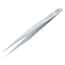 Aven Tools Precision Stainless Steel Tweezers, Straight Ultra Fine Tips, 3-SA, 120mm
