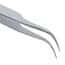 Aven Tools Precision Stainless Steel Tweezers, Curved Serrated Tips, 7B-SA,115mm