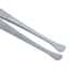Aven Tools Precision Stainless Steel Tweezers, Wafer Handling, Serrated Grip, Straight Broad Tip, 35A-SA, 120mm