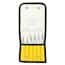 Aven Tools Precision Stainless Steel Tweezer Set of 6 w/ Pouch