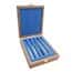 Aven Tools Precision Stainless Steel Tweezers, Set of 5 w/Wood Case