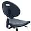 Bevco 7500-BLK Tall Height Polyurethane Chair, Black, Nylon Base, Non-Tilt
