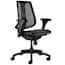 Bevco Modern Mesh Chair with Contoured Backrest and Lumbar Support 