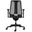 Bevco Modern Mesh Chair with Contoured Backrest and Lumbar Support 