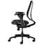 Bevco Modern Mesh Chair with Contoured Backrest and Lumbar Support 