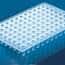 BrandTech BIO-CERT® PCR Plate, 96-Well, Clear, No Skirt, Low-Profile, Non-Elevated Well Rim, 0.15 mL; 50/Pk