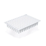 BrandTech BIO-CERT® PCR Plate, 96-Well, White, No Skirt, Low-Profile, Non-Elevated Well Rim, 0.15 mL; 50/Pk