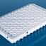 BrandTech BIO-CERT® PCR Plate, 96-Well, White, Semi-Skirted, Standard Profile, Non-Elevated Well Rim, 0.2 mL; 50/Pk
