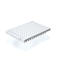 BrandTech BIO-CERT® PCR Plate, 96-Well, White, Semi-Skirted, Standard Profile, Non-Elevated Well Rim, 0.2 mL; 50/Pk