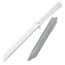 Burkle 5378-1010 Disposable Sampling Spatula with Cover PS, White, Sterile; 150 mm; 10/PK