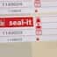 Burkle 5399-0003 Tamper Evident Label; 178 mm x 30 mm
