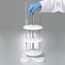 Burkle 9630-0090 Pipette stand with two rotating plates and drip pan, PP, holds up to 40 pipettes