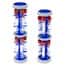 Cole-Parmer Tube Roller Rack, for Large Tubes; 3/PK