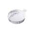 Cole-Parmer Aluminum Crimped-Walled Weighing Dish with Tab, 57 mm dia, 50 mL; 1000/Cs