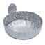 Cole-Parmer Aluminum Crimped-Walled Weighing Dish with Tab, 43 mm dia, 20 mL; 1000/Cs
