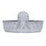 Cole-Parmer Aluminum Crimped-Walled Weighing Dish with Tab, 43 mm dia, 20 mL; 1000/Cs