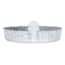 Cole-Parmer Aluminum Crimped-Walled Weighing Dish with Tab, 70 mm dia, 60 mL; 1000/Cs