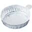 Cole-Parmer Aluminum Crimped-Walled Weighing Dish with Tab, 70 mm dia, 60 mL; 100/Pk