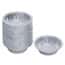 Cole-Parmer Aluminum General Purpose Weighing Dishes, 200 mL, 50/Pk