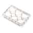 Cole-Parmer Cell and Tissue Culture Plates with Lid, Sterile, Polystyrene, Treated, 6-Well; 100/CS
