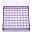 Cole-Parmer Magne-Box™ Magnetic Polycarbonate Cryo-Boxes, 81-Place, Assorted (Purple, Green, Blue, Orange), 5 1/4 x 5 1/4 x 2 1/16"; 4/PK