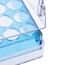 Cole-Parmer Magne-Box™ Magnetic Polycarbonate Cryo-Boxes, Tall 81-Place, Blue, 5 1/4 x 5 1/4 x 3 3/4"; 4/PK