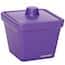 Cole-Parmer Foam Rectangular Ice Pan with Lid, 1 L, Purple