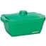 Cole-Parmer Foam Rectangular Ice Pan with Lid, 4 L, Green
