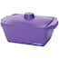 Cole-Parmer Foam Rectangular Ice Pan with Lid, 4 L, Purple