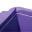 Cole-Parmer Foam Rectangular Ice Pan with Lid, 4 L, Purple