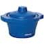 Cole-Parmer Foam Round Ice Bucket with Lid, 2.5 L, Blue