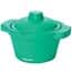 Cole-Parmer Foam Round Ice Bucket with Lid, 2.5 L, Green