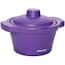 Cole-Parmer Foam Round Ice Bucket with Lid, 2.5 L, Purple