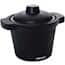 Cole-Parmer Foam Round Ice Bucket with Lid, 4 L, Black