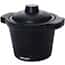 Cole-Parmer Foam Round Ice Bucket with Lid, 4 L, Black