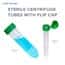 Cole-Parmer Centrifuge Tubes with Flip-Cap, Sterile, Polypropylene, Conical Bottom, 50 mL; 25/Bag, 20 Bags/CS