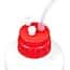 Cole-Parmer M-Vac Jr. Vacuum Bottle, Polypropylene, 2 L with Barbed Fitting Cap