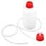 Cole-Parmer M-Vac Jr. Vacuum Bottle, Polypropylene, 2 L with Barbed Fitting Cap