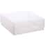 Cole-Parmer Gridless Freezer Box, PP, No Dividers, Clear; 5/Pk