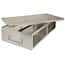 Cole-Parmer Upright Freezer Bin Rack with Lid, Small, 16.34" x 12.8" x 5.43" (L x H x W)