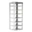 Cole-Parmer Vertical/Chest Freezer Rack for Standard 2" Boxes, 7 box capacity