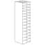 Cole-Parmer Vertical/Chest Freezer Rack for Standard 2" Boxes, 14 box capacity