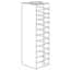 Cole-Parmer Vertical/Chest Freezer Rack with Spring Clips for Mini 2" Boxes, 12 box capacity