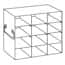 Cole-Parmer Upright Freezer Rack for Standard 3" Boxes, 3 x 4 Array
