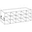 Cole-Parmer Upright Freezer Rack for Standard 3" Boxes, 5 x 3 Array