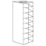 Cole-Parmer Vertical/Chest Freezer Rack for Standard 3" Boxes, 8 box capacity