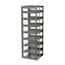 Cole-Parmer Vertical/Chest Freezer Rack for 100-Cell Hinged Plastic Boxes, 8 box capacity